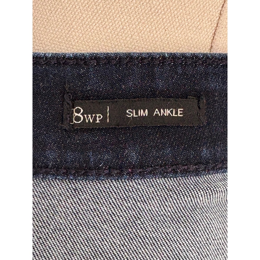 Talbots Slim Ankle Jeans Dark Wash Flawless Five Pocket 18WP - Picture 6 of 7